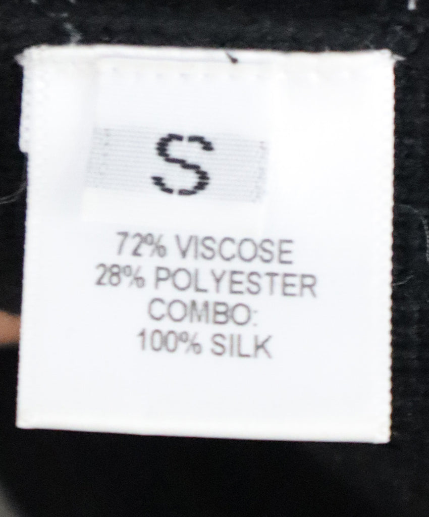 Prabal Gurung B&W Knit Silk Dress sz 4 - Michael's Consignment NYC