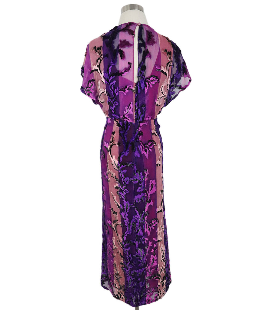 Prabul Gurung Purple Silk Dress 2