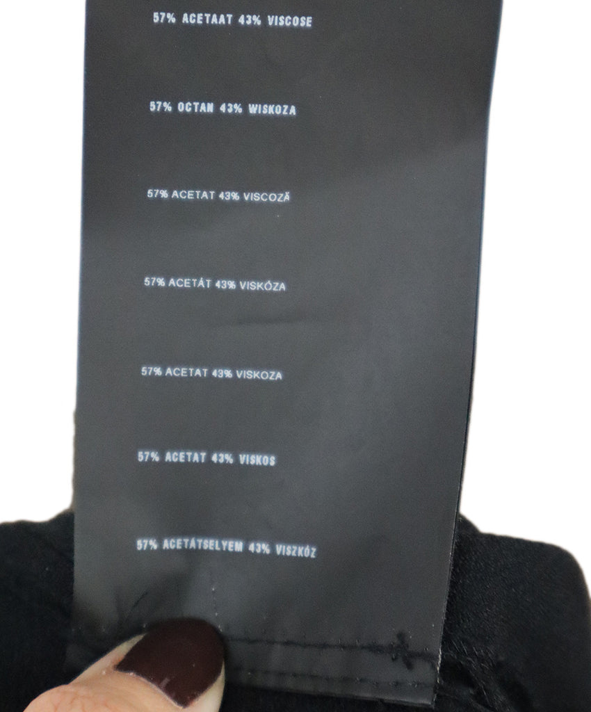 Prada Black Gathered Dress 4