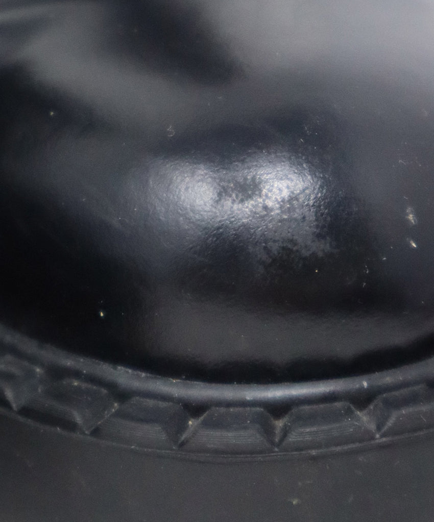 Prada Black Leather Elastic Trim Booties 5