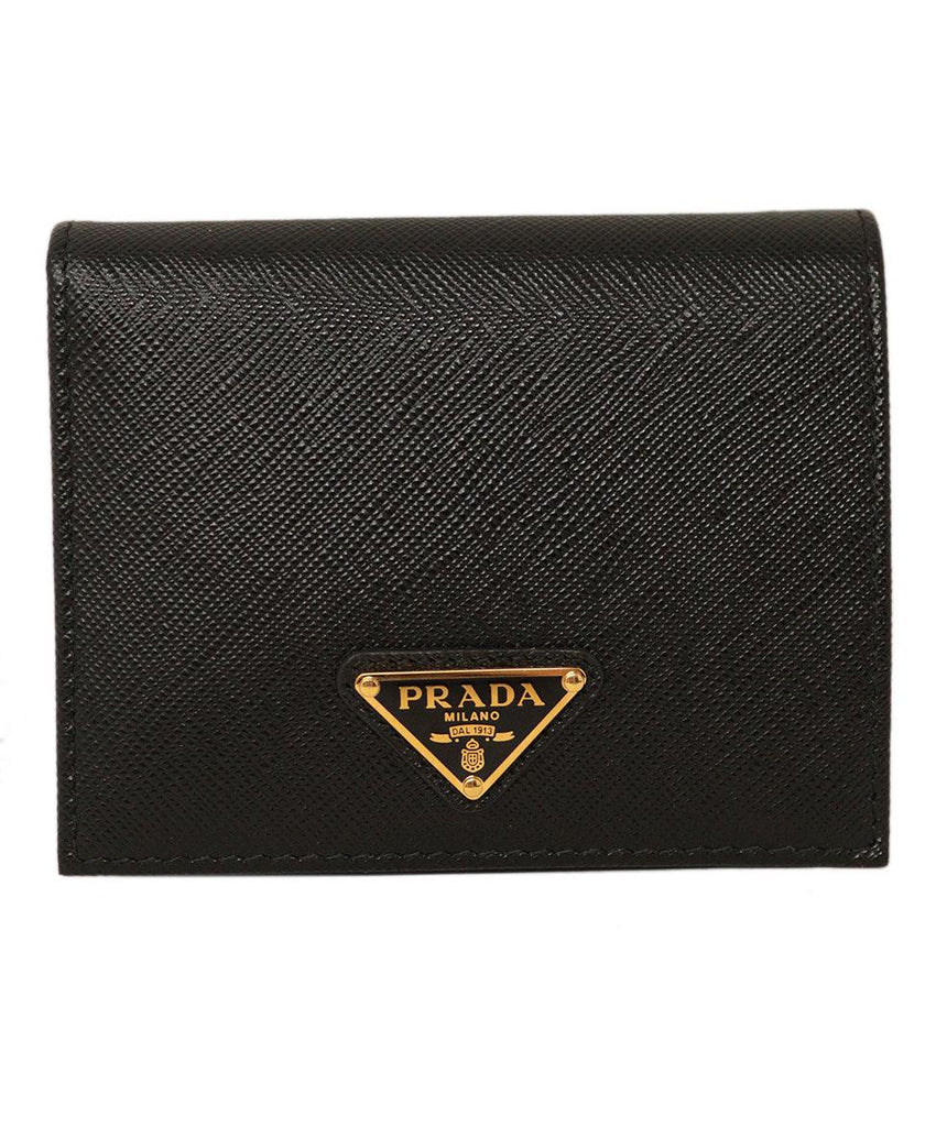 Prada Black Leather Wallet - Michael's Consignment NYC