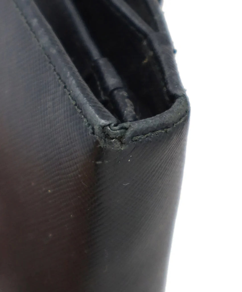 Prada Black Leather Wallet - Michael's Consignment NYC