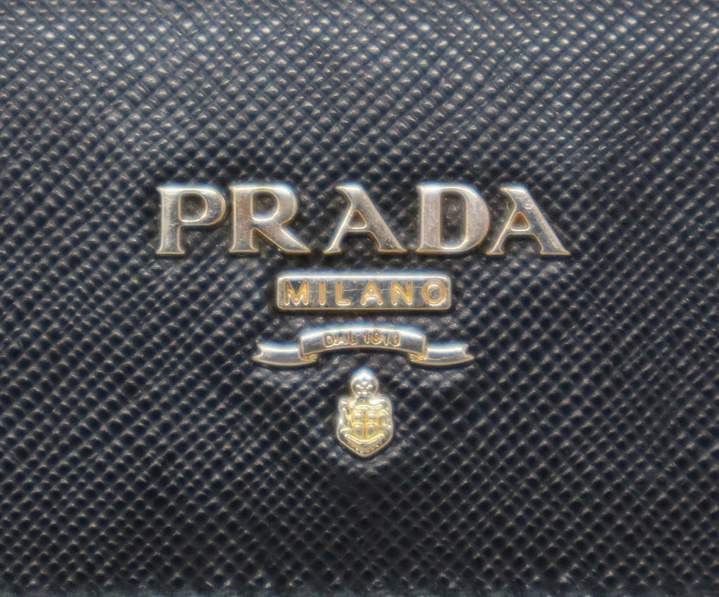 Prada Black Leather Wallet - Michael's Consignment NYC