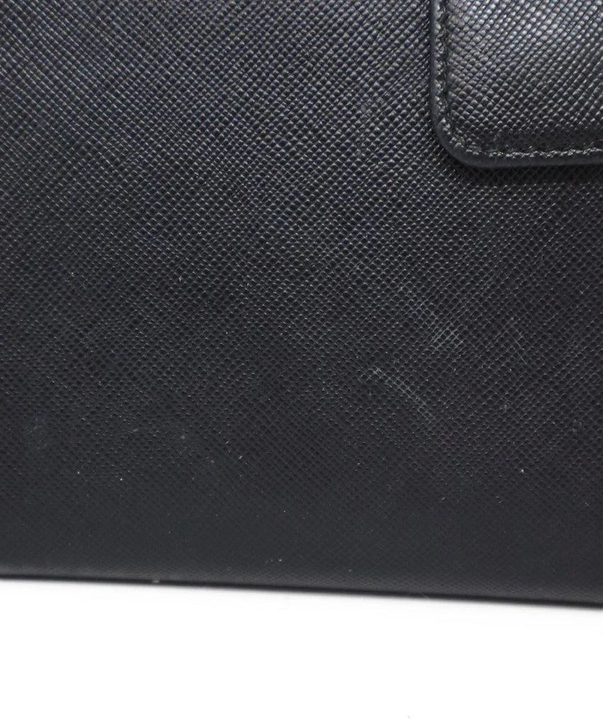 Prada Black Leather Wallet - Michael's Consignment NYC