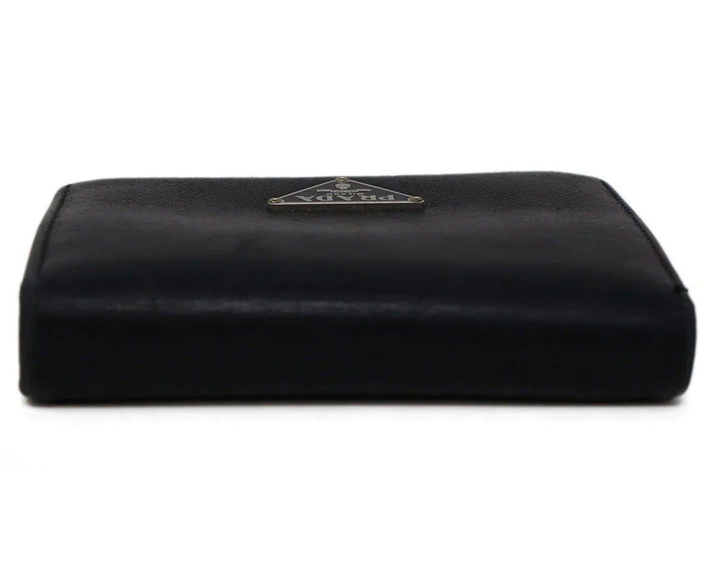 Prada Black Leather Wallet - Michael's Consignment NYC