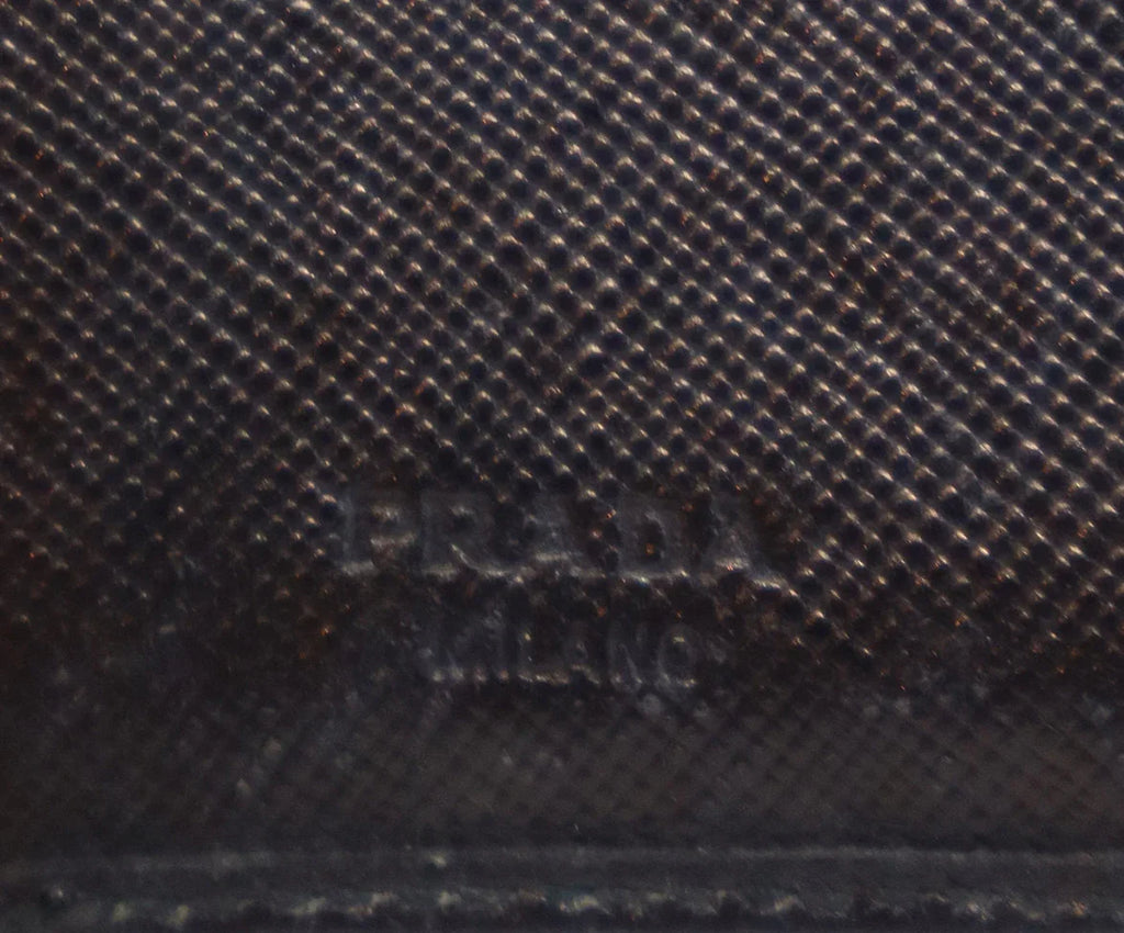 Prada Black Leather Wallet - Michael's Consignment NYC