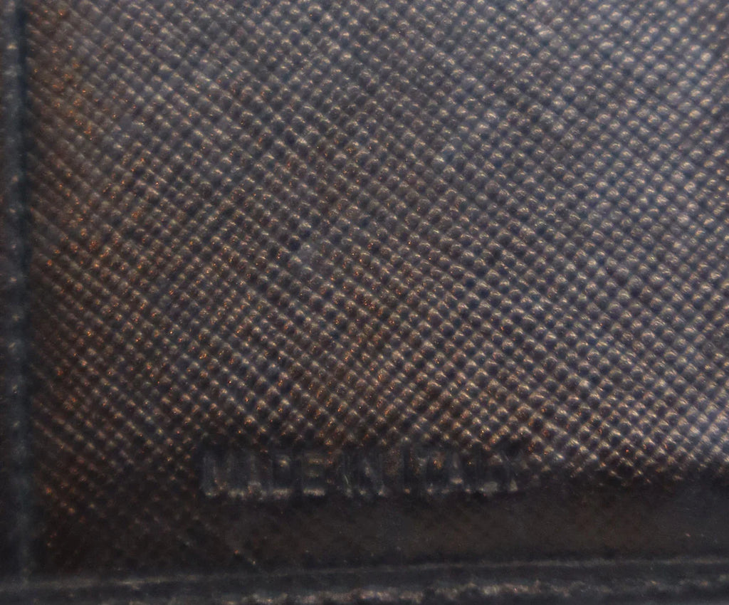 Prada Black Leather Wallet - Michael's Consignment NYC