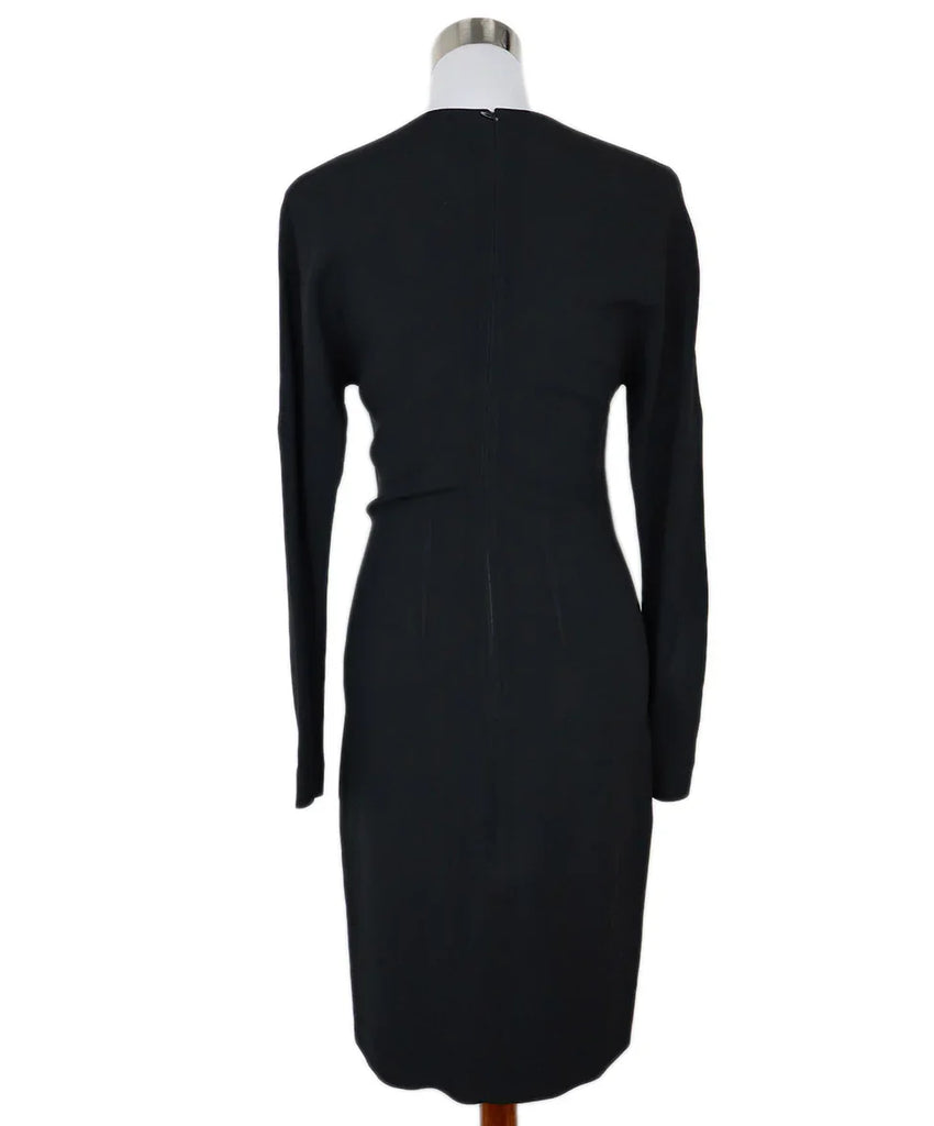 Prada Black Longsleeve Dress sz 4 - Michael's Consignment NYC