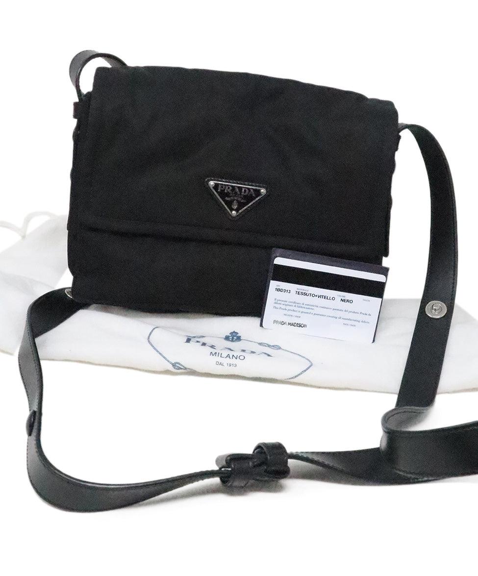 Prada large nylon clearance crossbody bag