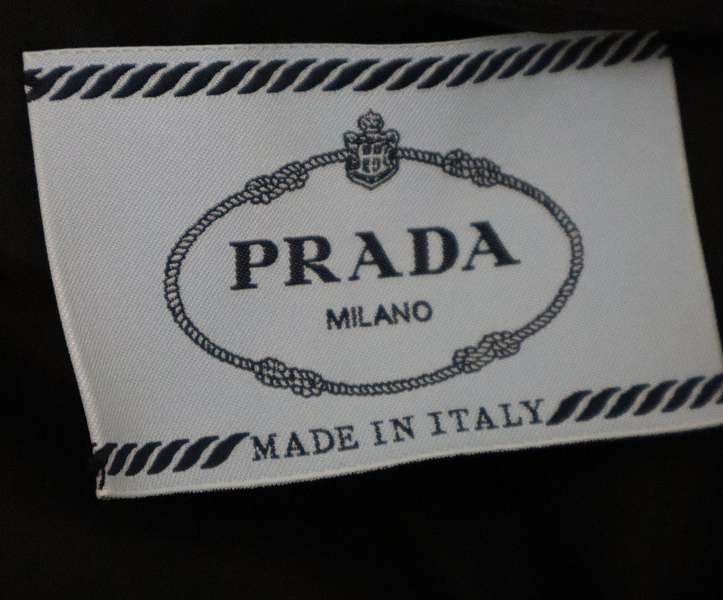 Prada Black Pleated Dress 4