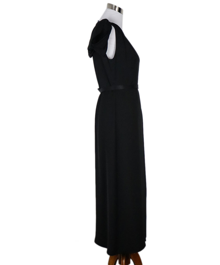 Prada Black Pleated Dress 1