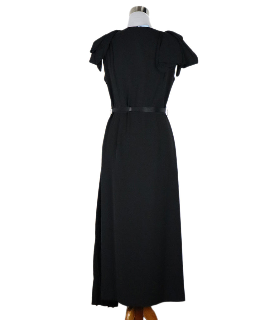 Prada Black Pleated Dress 3