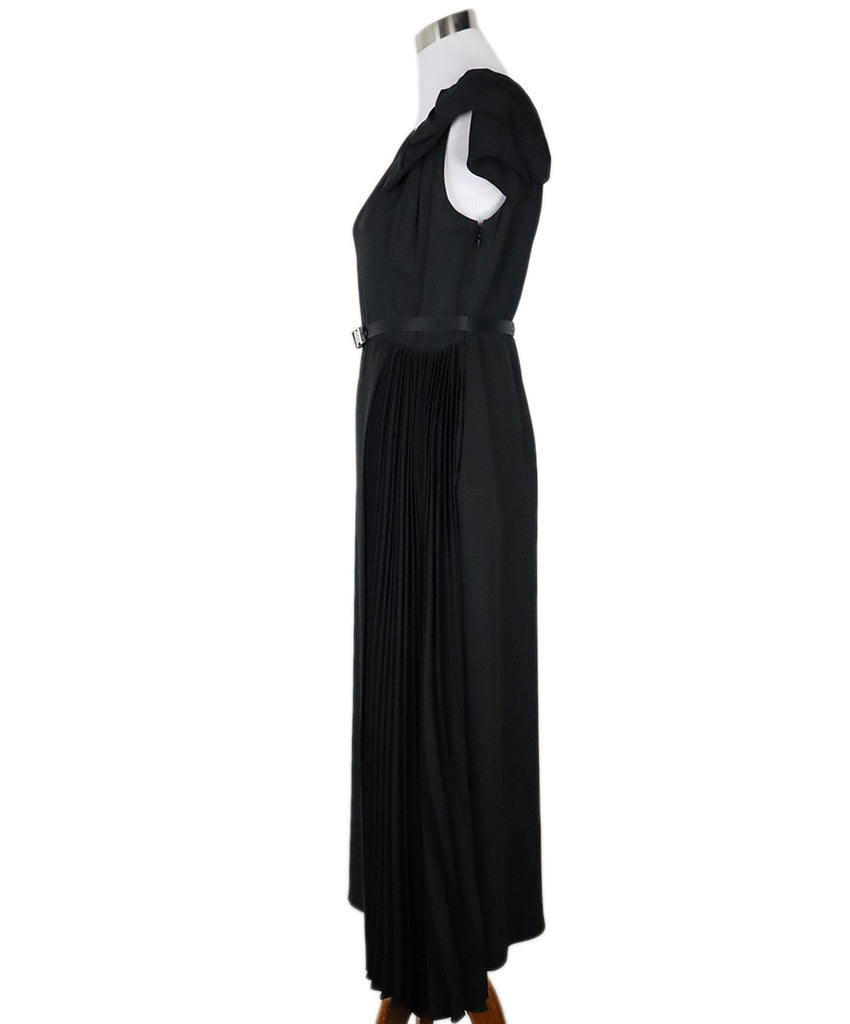 Prada Black Pleated Dress 2