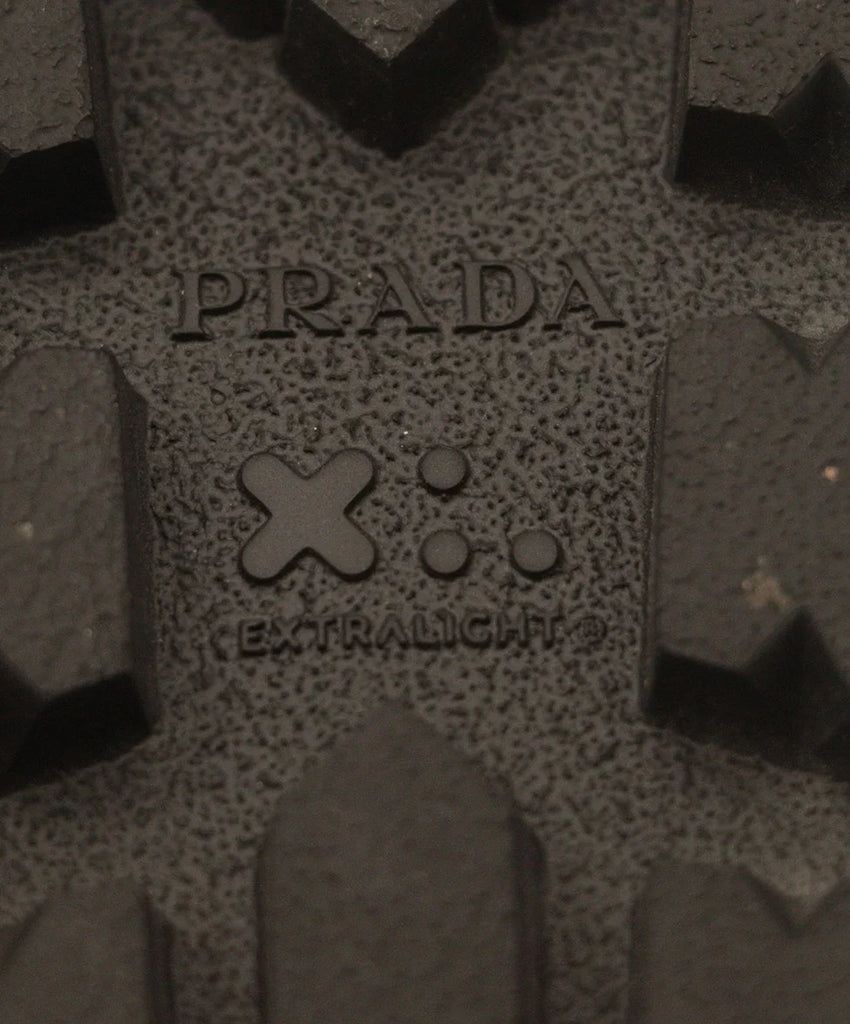 Prada Black Quilted Leather Sandals sz 9.5 - Michael's Consignment NYC