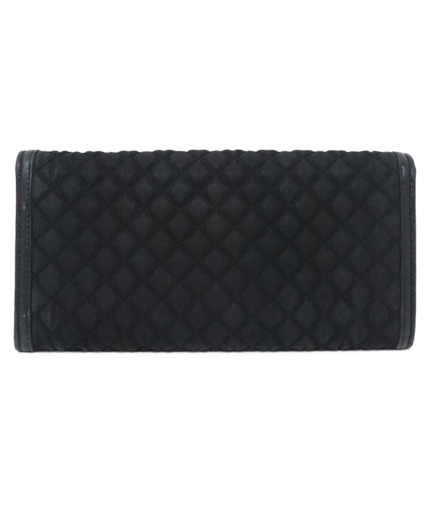 Prada Quilted Nylon Black Wallet 2