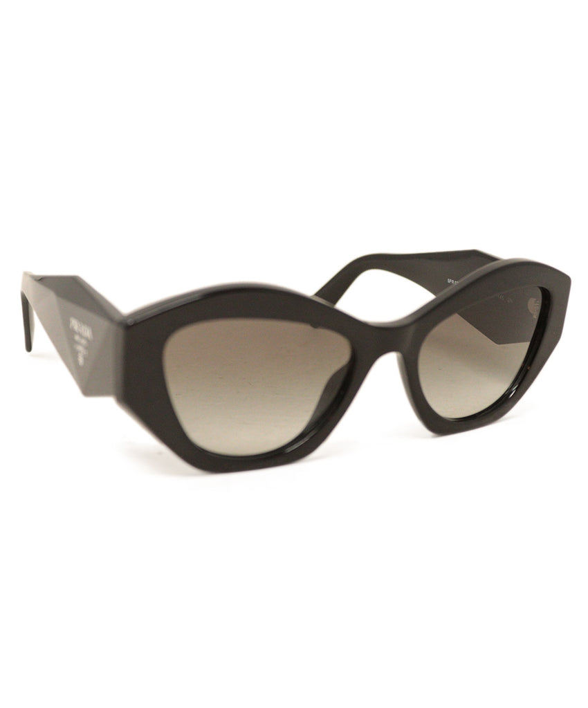 Prada Black Lucite Sunglasses 
