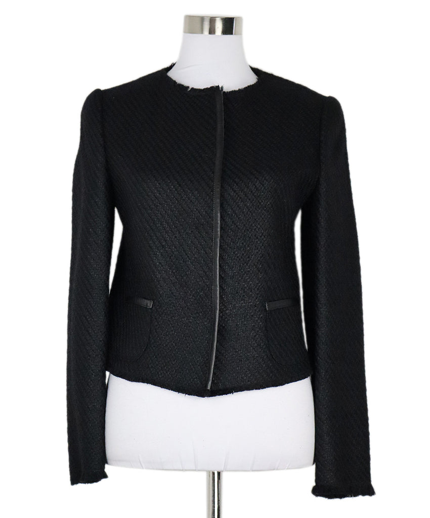 Prada Black Wool Blazer 