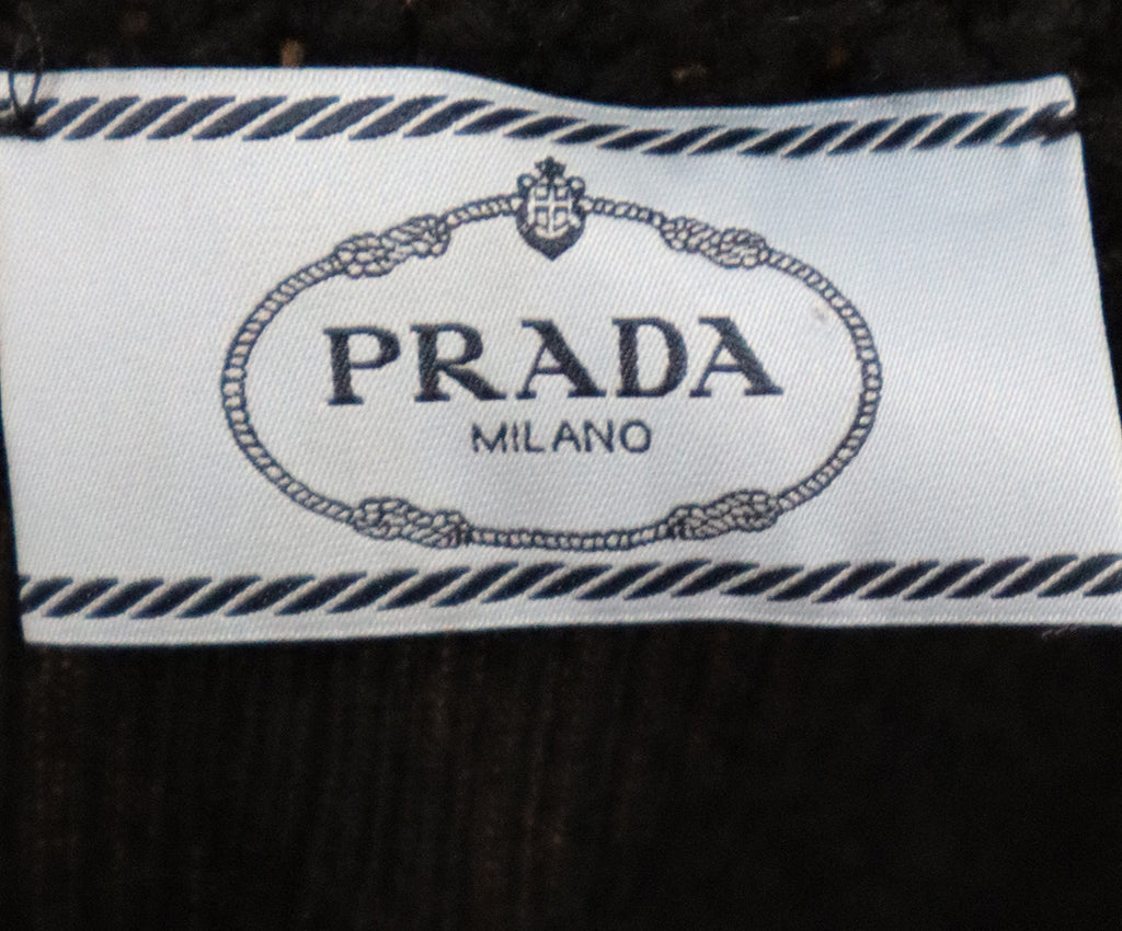 Prada Black Wool & Silk Sweater 3