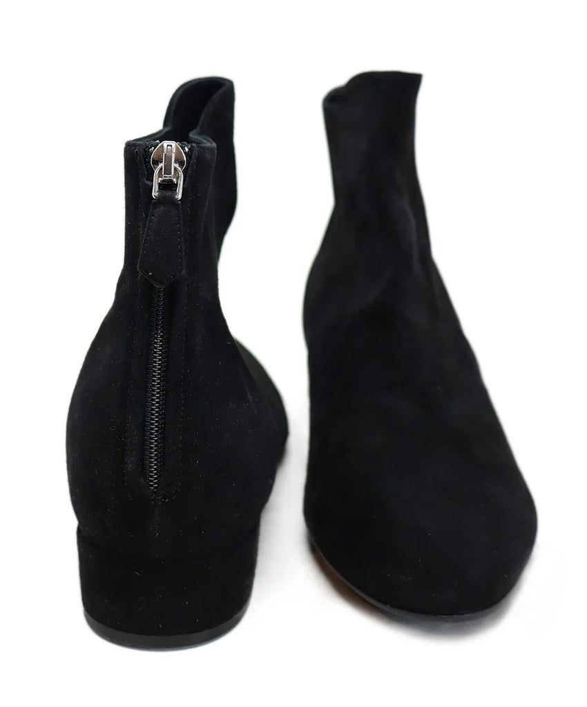 Prada Black Suede Booties sz 11 - Michael's Consignment NYC