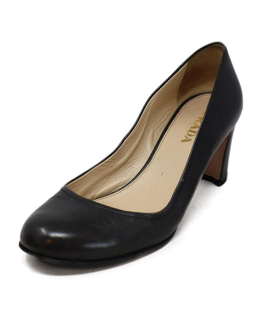 Prada Brown Leather Heels 