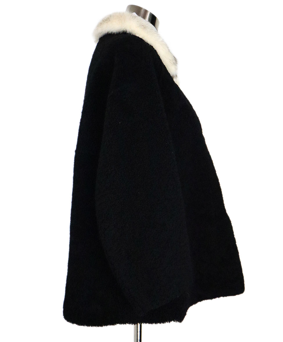 prada vintage mouton coat プラダ ムートン Prada Shearling Coat | Saks Fifth Avenue