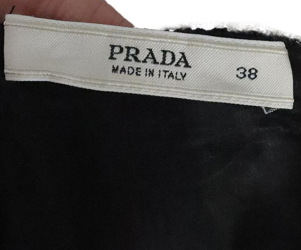 Prada Grey Wool Skirt sz 4 - Michael's Consignment NYC