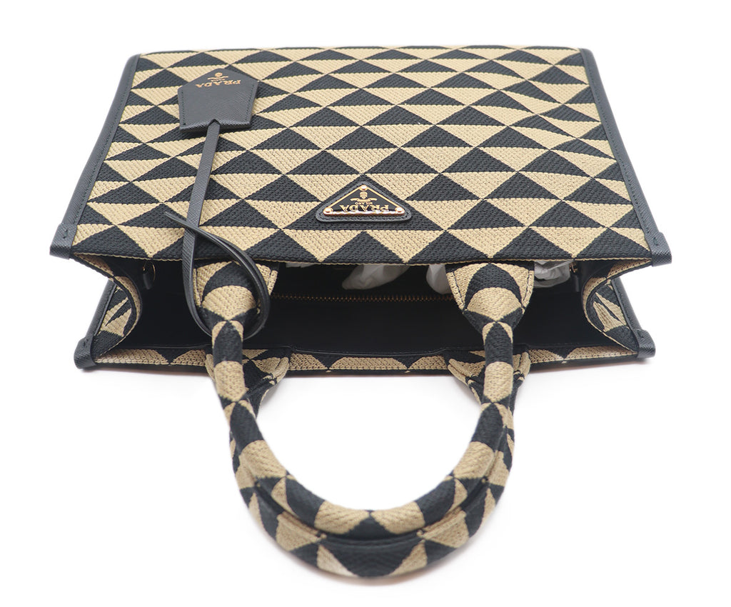 Prada Neutral Beige Tote Bag 4