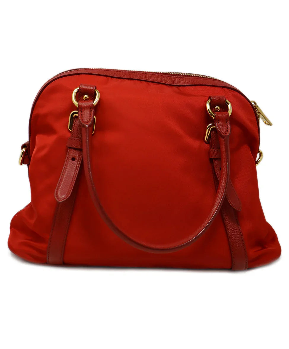 バッグ FW2002 prada leather handbag red soho FW2002 Prada leather handbag, red, Soho