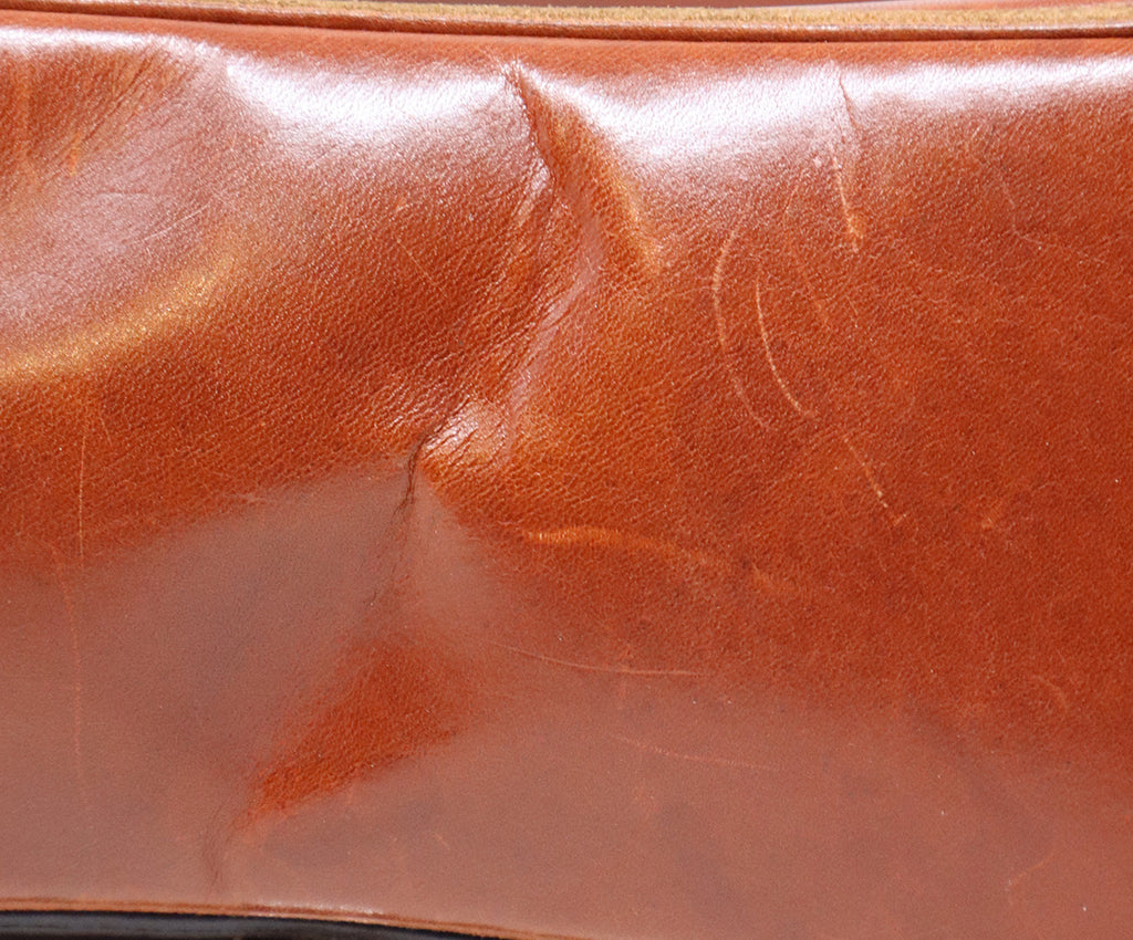 Prada Rust Brown Leather Shoulder Bag 13