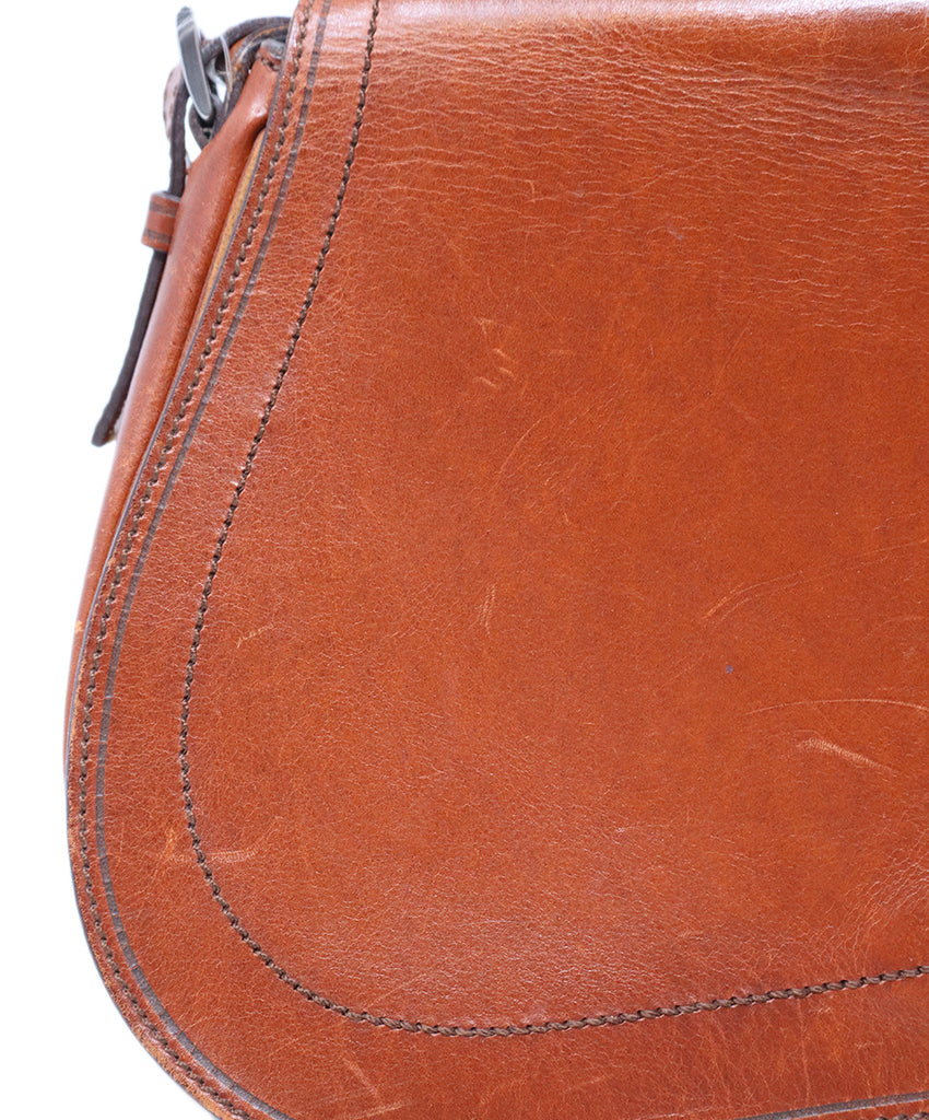 Prada Rust Brown Leather Shoulder Bag 10