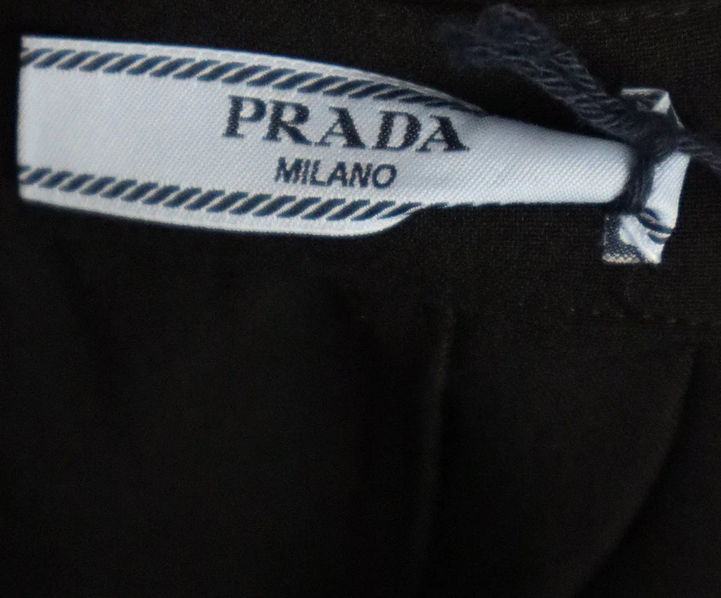 Prada Black Pleated Skirt sz 6 - Michael's Consignment NYC