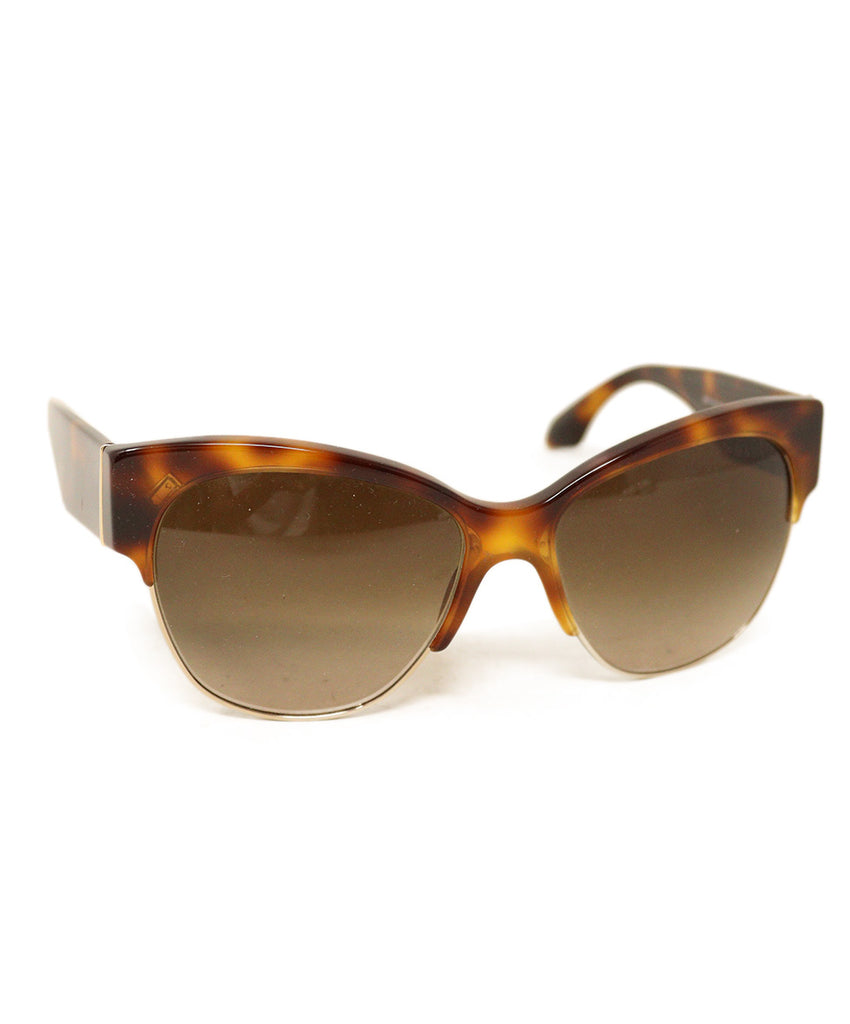 Prada Brown Tortoise Shell Sunglasses 