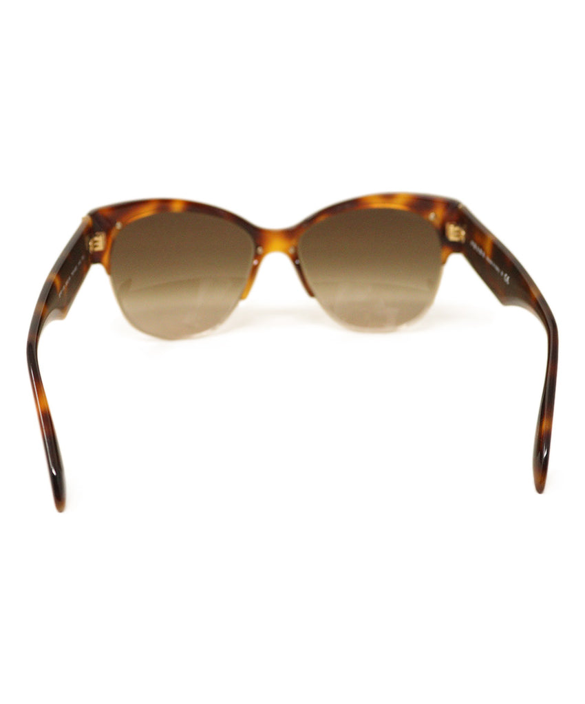 Prada Brown Tortoise Shell Sunglasses 3