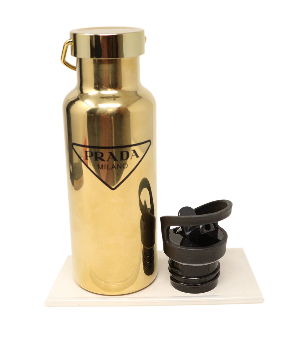 Prada Gold Water Bottle – Michael's Consignment NYC