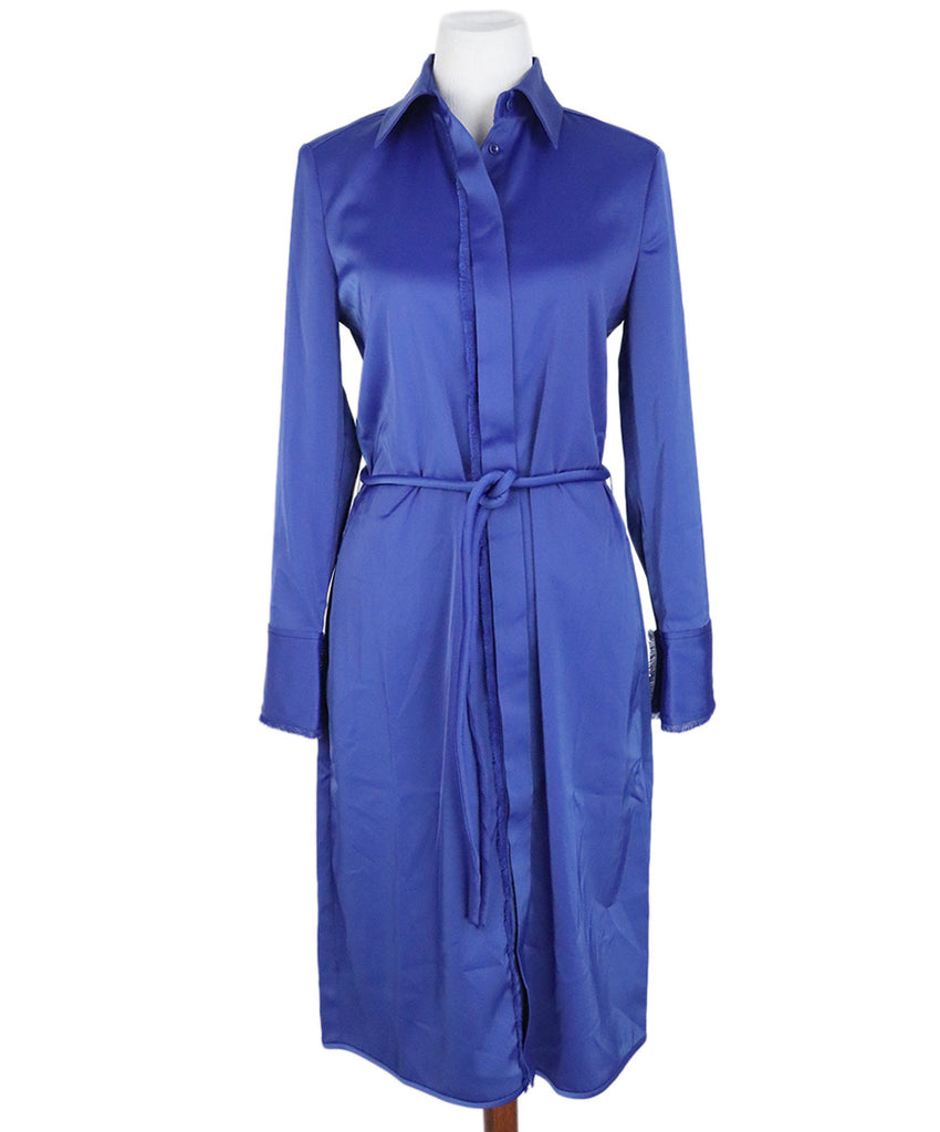 Proenza Schouler Blue Polyester Dress 