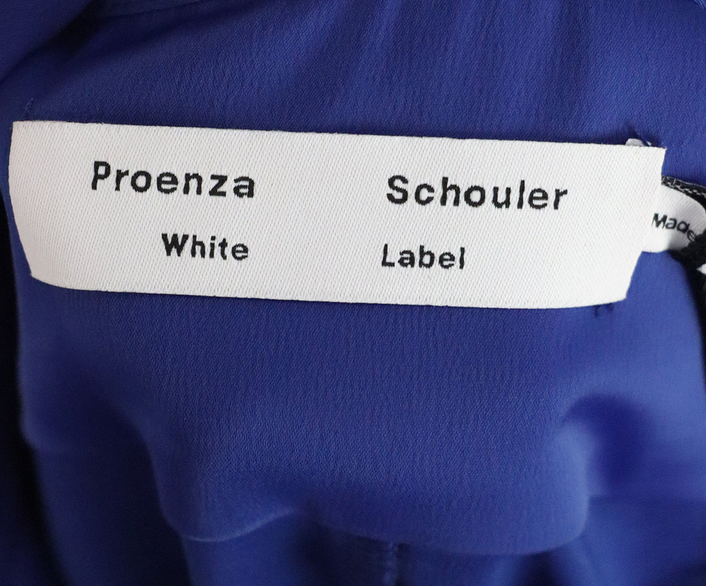 Proenza Schouler Blue Polyester Dress 3