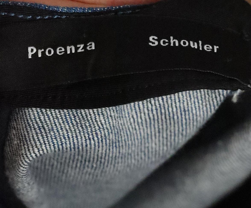Proenza Schouler Size 4 Blue Cotton Denim Dress - Michael's Consignment NYC