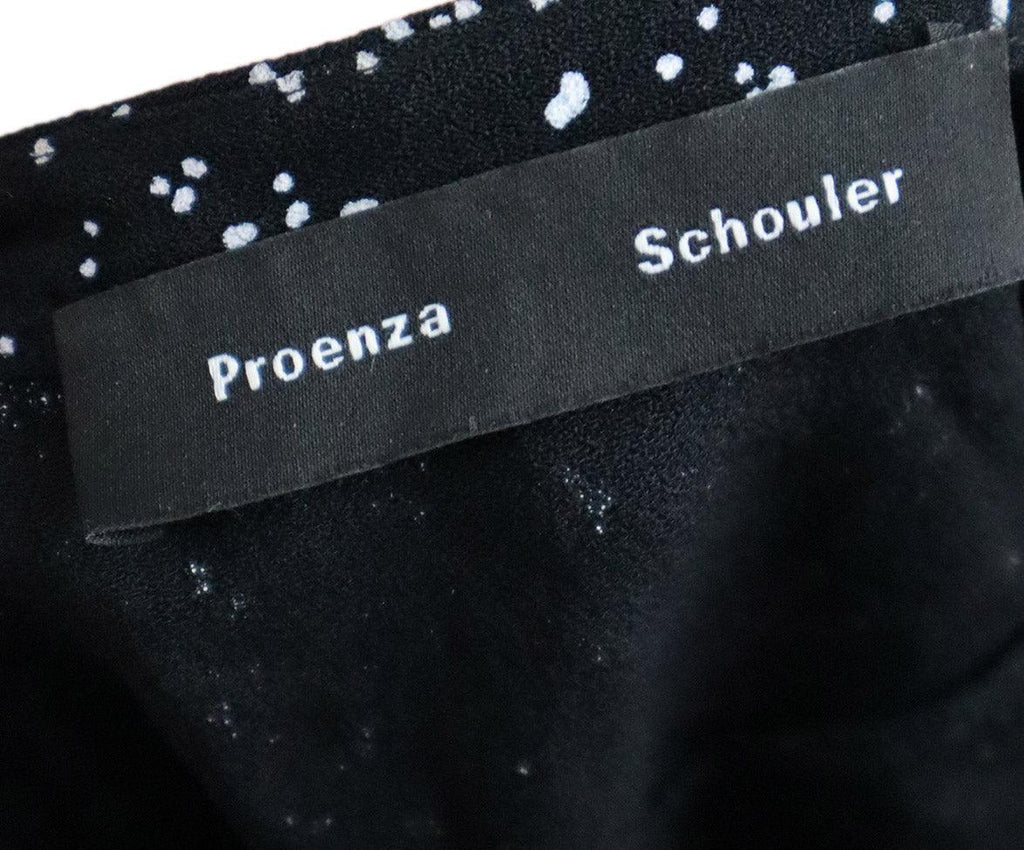 Proenza Schouler B&W Print Cutout Top sz 2 - Michael's Consignment NYC