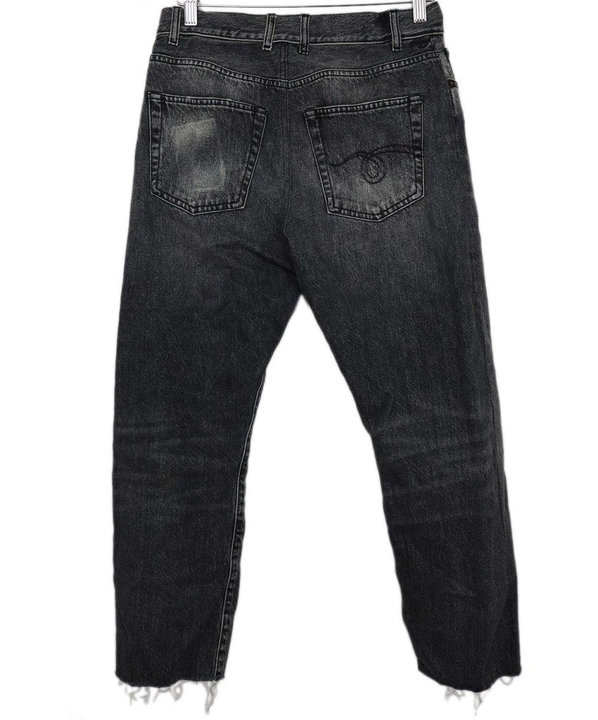 R13 Black Distressed Jeans sz 4 - Michael's Consignment NYC