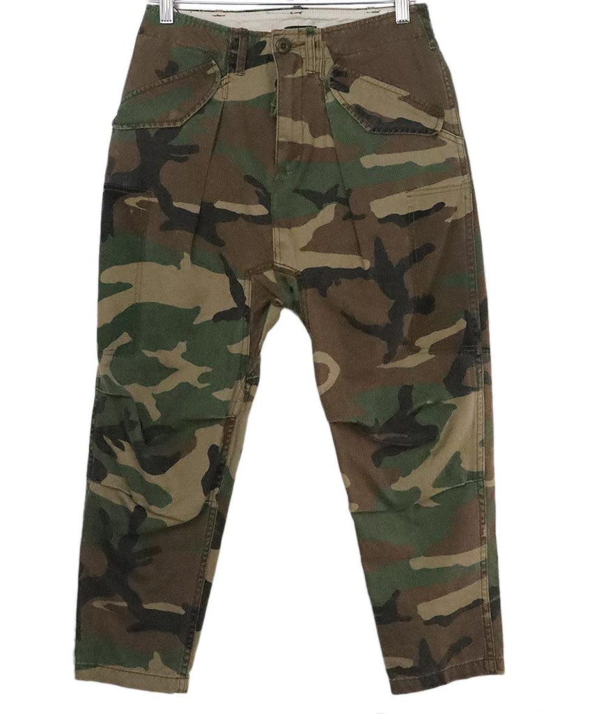 R13 Camouflage Print Pants 