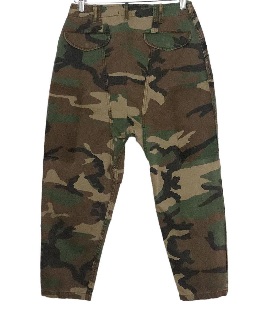 R13 Camouflage Print Pants 1
