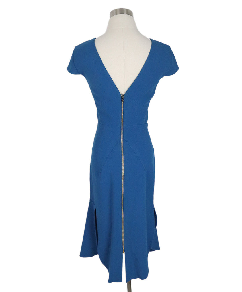Rm Blue Wool Dress 2
