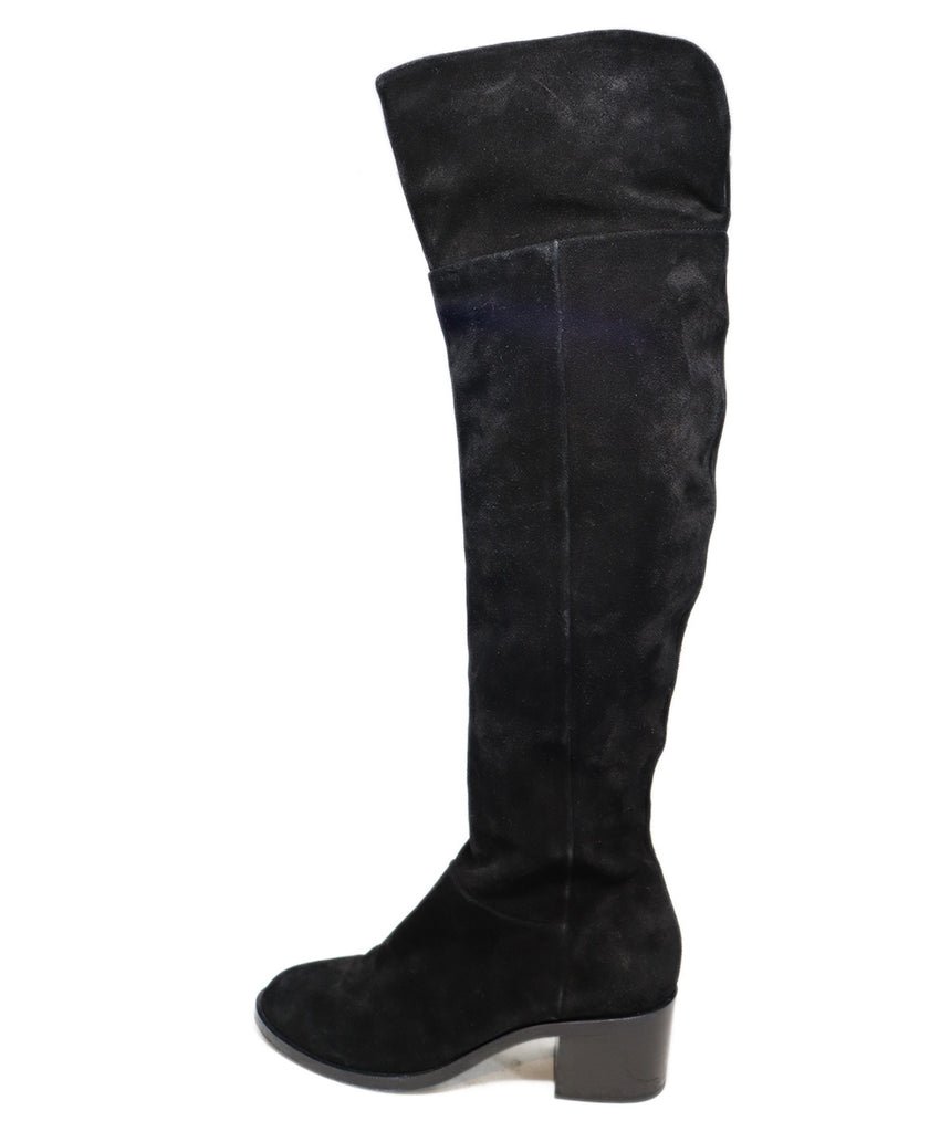 Rag & Bone Black Suede Tall Boots 1