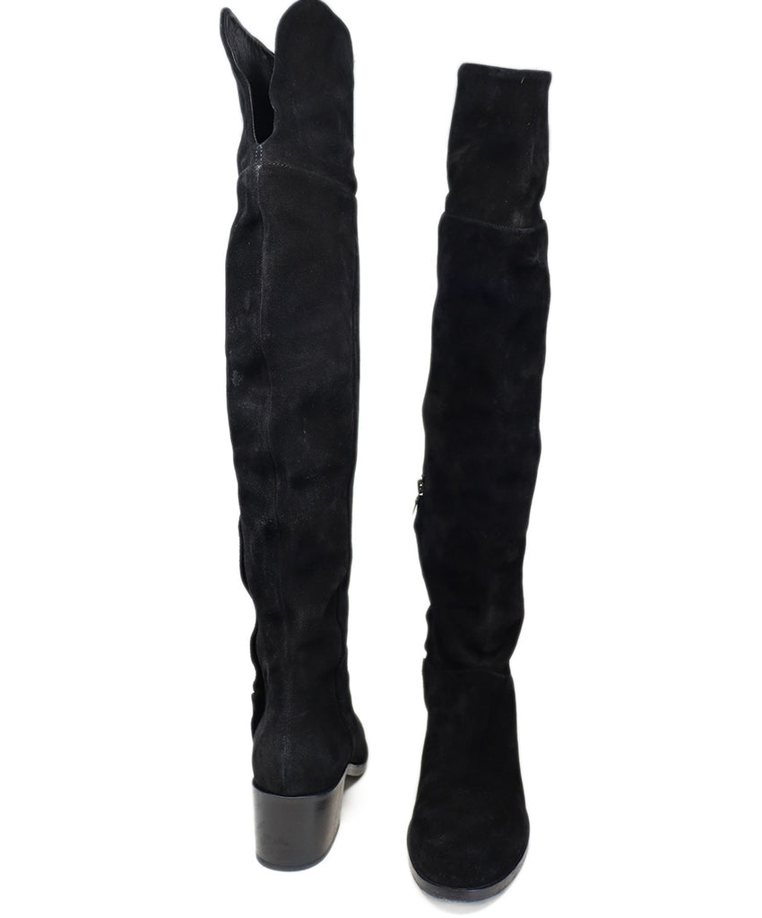 Rag & Bone Black Suede Tall Boots 2