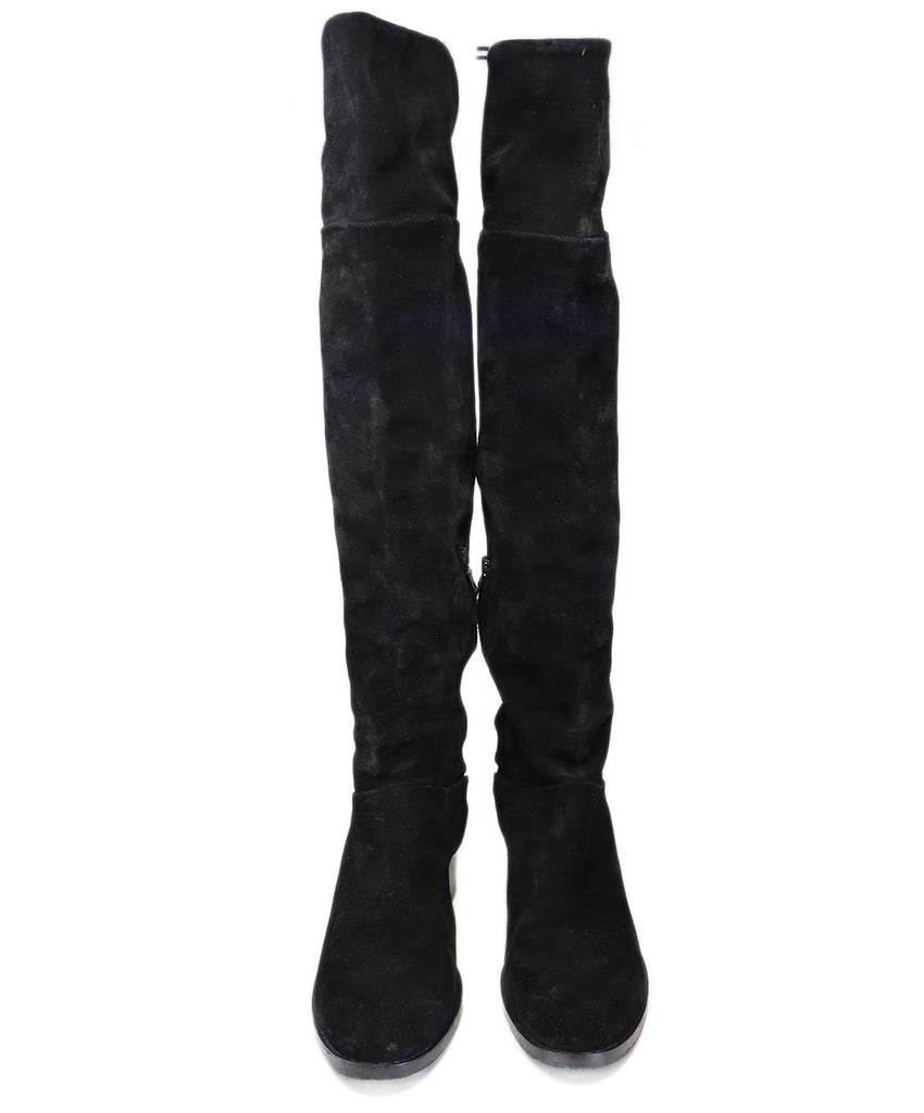 Rag & Bone Black Suede Tall Boots 3