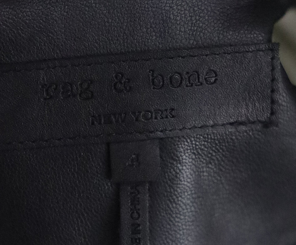 Rag & Bone Black Leather Jacket 3
