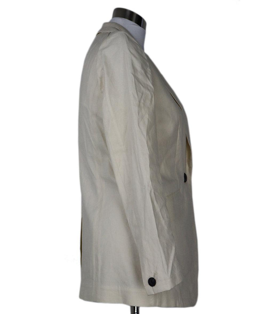Rag & Bone Ivory Linen Margot Blazer 1