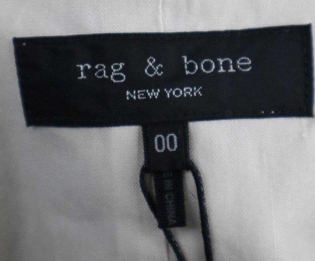 Rag & Bone Ivory Linen Margot Blazer 3
