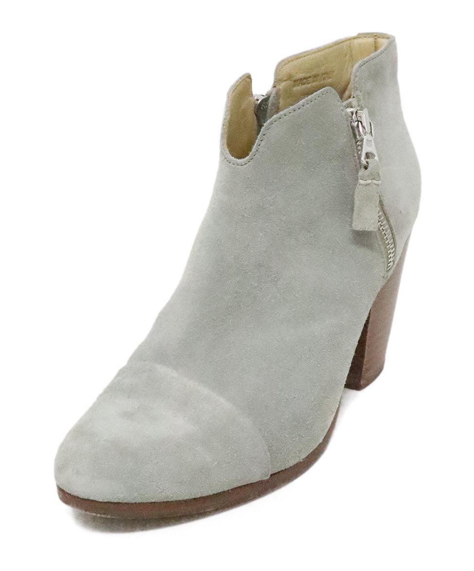 Rag Bone Grey Suede Booties sz 7.5 Michael s Consignment NYC