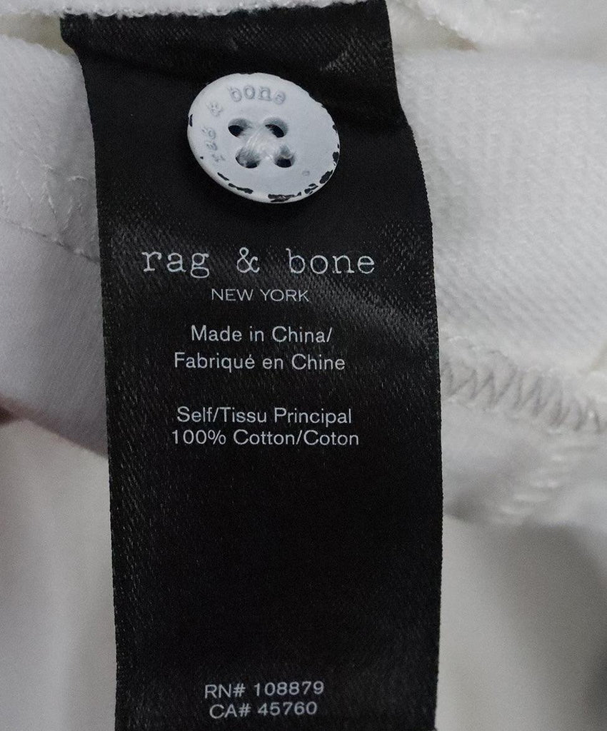 Rag & Bone White Cotton Top sz 2 - Michael's Consignment NYC